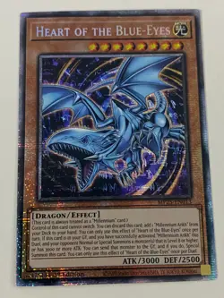 Yugioh Heart of the Blue-Eyes x 3 - 1st Edition Starlight Rare NM - Free Holo - Image 4