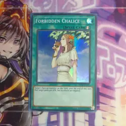 1X FORBIDDEN CHALICE OP19-EN011 MAGO-EN048 NEAR MINT YUGIOH - Image 2