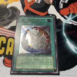 Yugioh Miracle Fusion Euro 1st Edition Ultimate Rare CRV-EN039 - Image 1