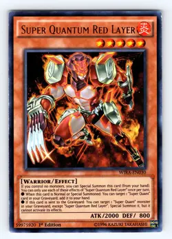Yugioh Super Quantum Red Layer WIRA-EN030 Ultra Rare - VLP-NM 💎 - Image 1