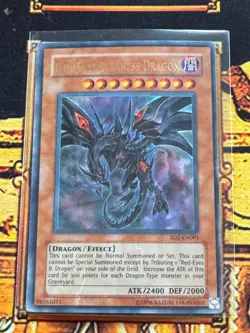 Ultra Rare Red-Eyes Darkness Dragon SD1-EN001 Structure Deck: Dragon's Roar | LP - Image 1