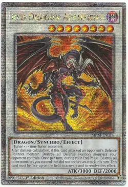 2024 Yu-Gi-Oh Dueling Mirrors 1st Edition #MP24-EN025 Red Dragon Archfiend - Image 1