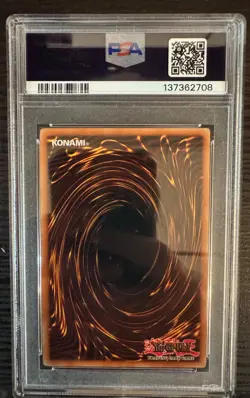 Yu-Gi-Oh! TCG Neo-Spacian Dark Panther POTD-EN005 1st Edition Ultimate PSA 8 - Image 2