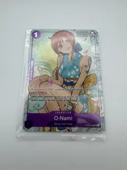 O-Nami (Illustration Box Vol.1) OP05-062 Sealed One Piece Promo Card NM English - Image 1