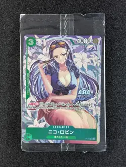 2025 One Piece NICO ROBIN #P-111 Promo Cards Mini-tin Pack Set Vol.2 Asia JPN - Image 1
