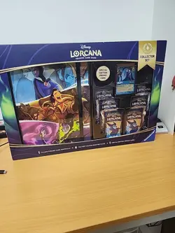 Disney Lorcana First Chapter Collector Set Bundle - 6 packs, portfolio, & promo - Image 2