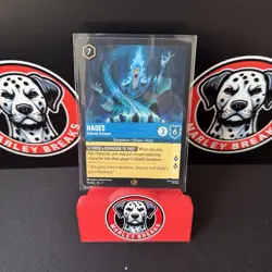 Disney Lorcana TCG Hades Infernal Schemer Legendary Fabled Card 151/204 NF - Image 1