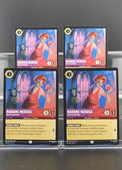Disney Lorcana Madame Medusa - Deceiving Partner 47/204 Reign of Jafar UC 4 Card - Image 1