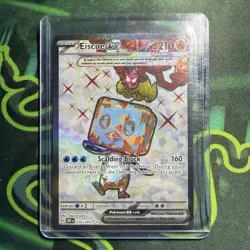 Eiscue EX 210/197 NM Obsidian Flames UR Holo Pokemon Card - Image 1