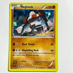 Regirock - 40/098 Holo Rare ( Cracked Ice) Card Deck Exclusives Pokemon TCG LP - Image 1