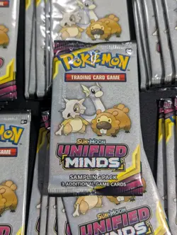 (137) Pokemon 3 Card Sample Packs - (48) Unified Minds - (89) Cosmic Eclipse - Image 3