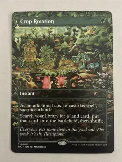 MTG Crop Rotation (Non-Foil) Secret Lair Countdown Kit 0003 NM - Image 1