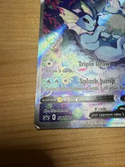 Vaporeon V SWSH181 SWSH: Sword & Shield Promo Cards Holo MP - Image 2
