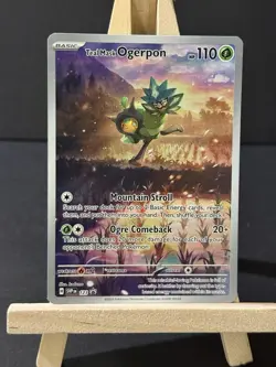 Teal Mask Ogerpon 123 Sv: Scarlet & Violet Promo Cards Holo - Image 1