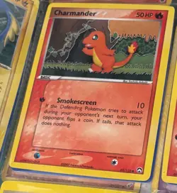Pokemon Charmander 48/108 TCG Basic Card 2007 Nintendo Sachiko Adachi English - Image 1