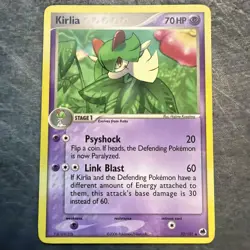 Pokemon EX Dragon Frontiers 32/101 Kirlia (Fire) Card - Image 1