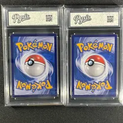 Pokemon 2pc Chinese cards Meowth, Persian 151C-050 051 Grade10 - Image 2