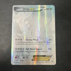Pokemon Dialga EX Secret Rare 122/119 XY Phantom Forces Holo Card English - Image 1