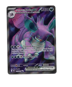 Team Rocket’s Nidoking EX 216/182 | NM Condition | Destined Rivals Pokemon Card - Image 1