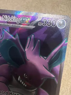 Team Rocket’s Nidoking EX 216/182 | NM Condition | Destined Rivals Pokemon Card - Image 3