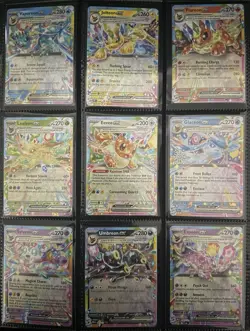 Pokemon TCG Eeveelutions EX Prismatic Evolutions - 9 CARD SET COMPLETE N/NM - Image 1