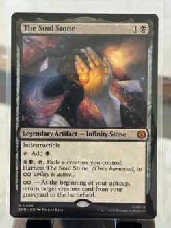The Soul Stone Marvel's Spider-Man Regular Card Magic The Gathering MTG M 0066 - Image 1