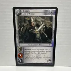 Decipher Anarion, Lord of Anorien Companion The Lord of the Rings TCG Card 7 - Image 1