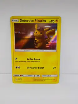 Detective Pikachu SM190 Rare Holo | Promo | Pokemon Card | LP - Image 1