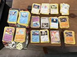 Pokemon Bulk Card Lot Over 1500 Cards (6 pounds) Rares Uncommons Commons No Holo - Image 1