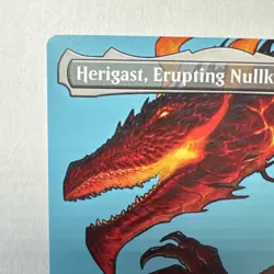 x1 Herigast, Erupting Nullkite - Foil - Borderless MTG Modern Horizons 3 - Image 2