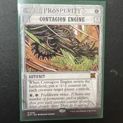 Contagion Engine Outlaws Of Thunder Junction Breaking News MTG NM - Image 1