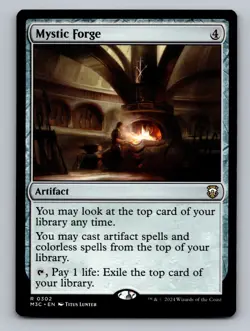 Mystic Forge (Ripple Foil) R Commander: Modern Horizons 3 302 NM - Image 1