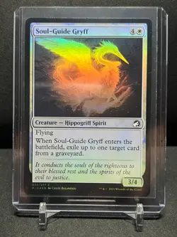 Soul-Guide Gryff - Foil - Magic MTG 2021 Innistrad Midnight Hunt NM - Image 1