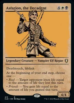 1x Astarion, the Decadent SHOWCASE - NM - CML: Battle for Baldur's Gate - Image 1