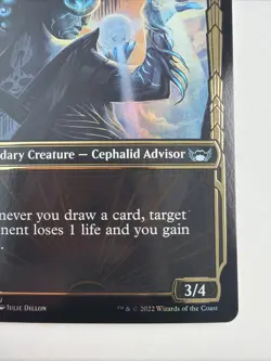 Queza, Augur of Agonies (Gilded Foil) Streets of New Capenna Foil - Image 4