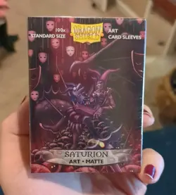 Dragon Shield: Saturion LIMITED EDITION 2020 Matte Art Sleeves Portrait 100-Pack - Image 1