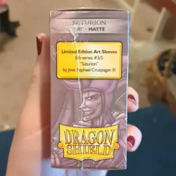 Dragon Shield: Saturion LIMITED EDITION 2020 Matte Art Sleeves Portrait 100-Pack - Image 2