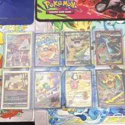 Pokemon cards full art SIR holo foil 8 card lot D - Image 1