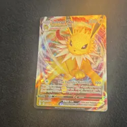 Pokemon Jolteon VMAX Ultra Rare Holo 051/203 Evolving Skies 300 HP - Image 1