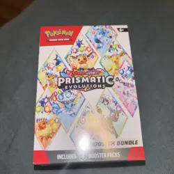 Pokemon TCG: S&V Prismatic Evolutions Booster Bundle (6pks) Factory Sealed - Image 1