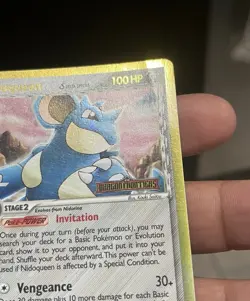 Pokemon Nidoqueen 7/101 Delta Species Holo Dragon Frontiers STAMPED Rare MP 2006 - Image 2