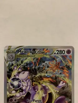 Pokemon Mewtwo VSTAR GG44/GG70 Crown Zenith: Galarian Gallery Holo Ultra Rare - Image 2