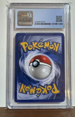 1st Edition Dark Machamp 10/82 Team Rocket Pokemon Card Holo Foil Rare CGC 8.5 - Image 2