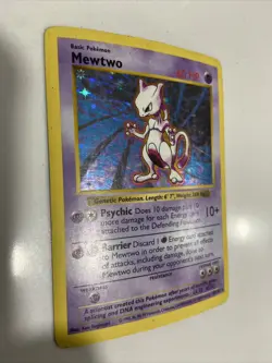 Pokemon TCG Mewtwo Base Set 10/102 Holo Unlimited Holo Rare - Image 3
