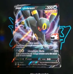 Pokemon TCG Umbreon V Evolving Skies 094/203 Prize Pack Stamped - Image 1