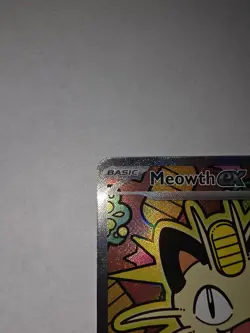 Meowth ex 121/088 ENGLISH Special Illustration Rare - Perfect Order SIR Pokemon - Image 3