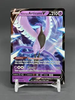 Galarian Articuno V 058/198 Pokemon SWSH06: Chilling Reign Holo Ultra Rare NM - Image 1
