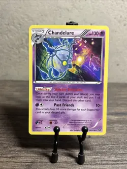 Chandelure 50/114 XY-Steam Siege Holo-Vintage-Pokemon TCG-Fast Shipping-LP!! - Image 1