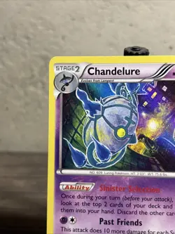 Chandelure 50/114 XY-Steam Siege Holo-Vintage-Pokemon TCG-Fast Shipping-LP!! - Image 2