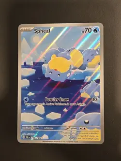Spheal 199/191 Illustration Rare SV08 SSP Surging Sparks Pokemon TCG NM MINT EN - Image 1